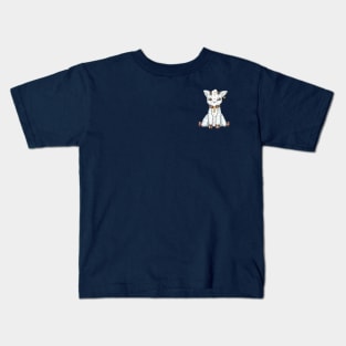 Emotional Support Goat (Pocket Design) Kids T-Shirt